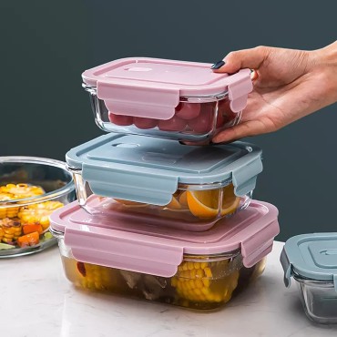 Food containers with plastic lids MG47HTP02